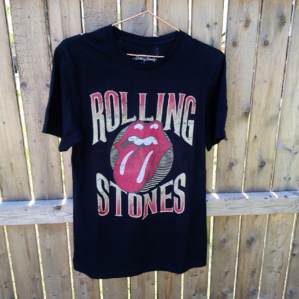Rolling Stones Graphic Short Sleeve T-shirt Top